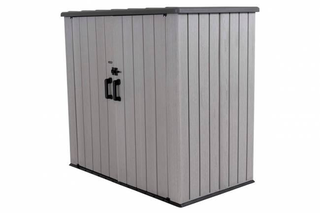 Сарай-шкаф WoodLook (LifeTime), 3100 л, серый Сарай-шкаф WoodLook (LifeTime), 3100 л, серый