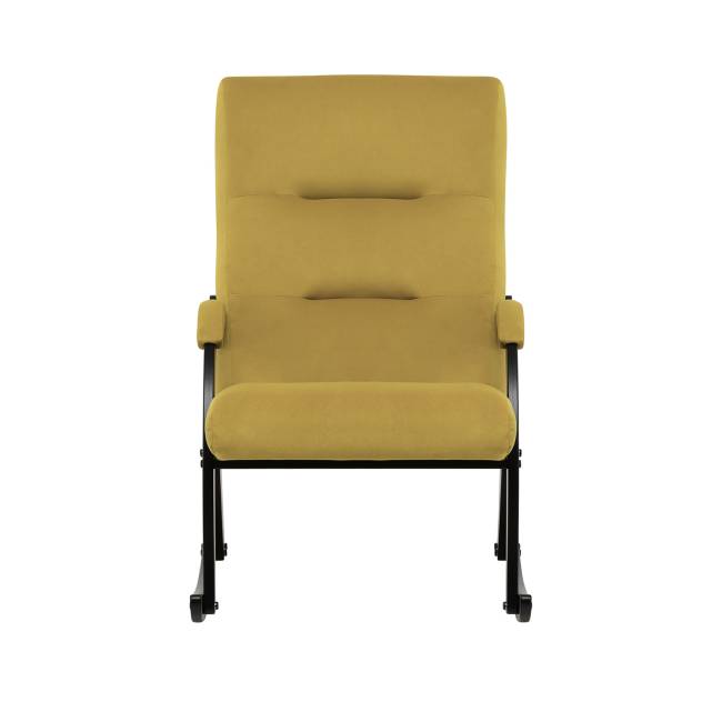 Кресло-качалка Leset Дэми Венге V28 желтый Кресло-качалка Leset Дэми Венге V28 желтый