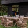 Обеденный комплект ISABELLA из искусственного ротанга