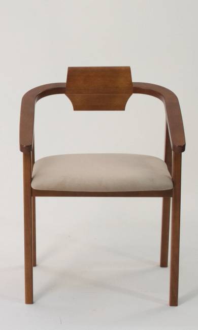 Стул-кресло Челси ПМ орех бежевый Стул-кресло Челси ПМ орех бежевый