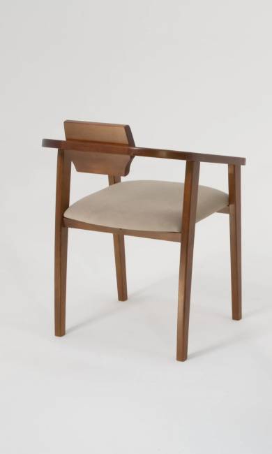 Стул-кресло Челси ПМ орех бежевый Стул-кресло Челси ПМ орех бежевый