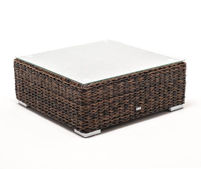 "Лунго" журнальный столик плетеный (гиацинт), цвет коричневый "Лунго" журнальный столик плетеный (гиацинт), цвет коричневый