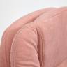 Кресло SOFTY LUX  флок , розовый, 137