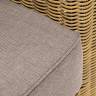 "Боно" лаунж-зона из искусственного ротанга, цвет соломенный