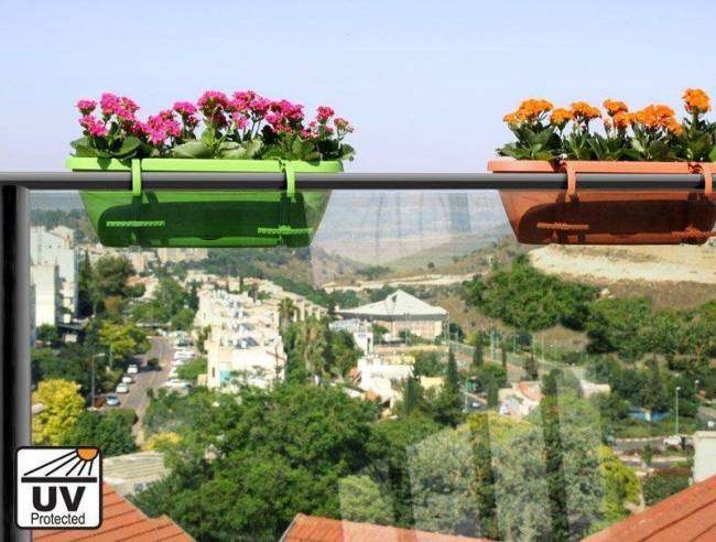 Горшок-цветочница EDEN зеленый