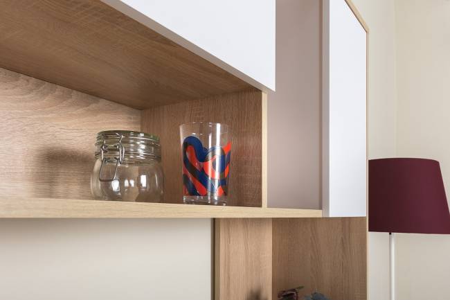 Стол рабочий Комфорт 12.95 цвет дуб сонома/белый Стол рабочий Комфорт 12.95 цвет дуб сонома/белый