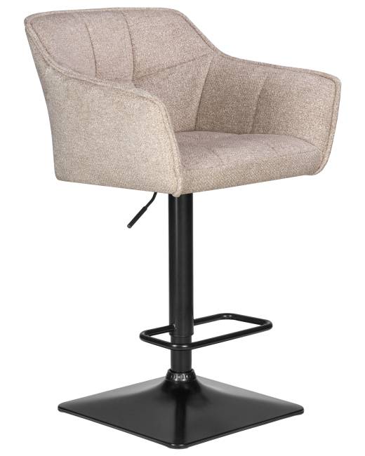 Стул барный DOBRIN RALF, бежевый твид (LEO26)