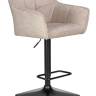 Стул барный DOBRIN RALF, бежевый твид (LEO26)