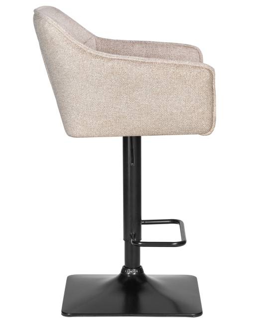 Стул барный DOBRIN RALF, бежевый твид (LEO26)