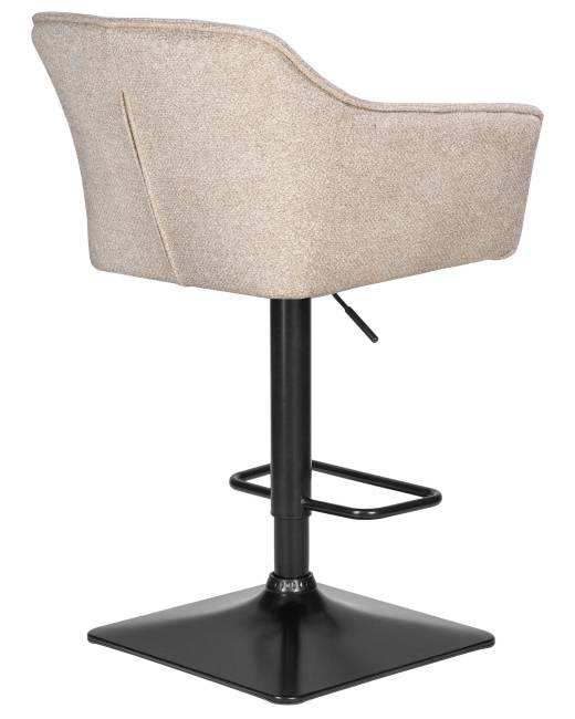 Стул барный DOBRIN RALF, бежевый твид (LEO26)