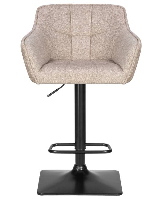 Стул барный DOBRIN RALF, бежевый твид (LEO26)