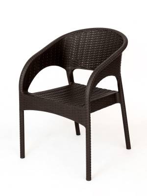 Кресло Rattan Ola dom, коричневый Кресло Rattan Ola dom, коричневый