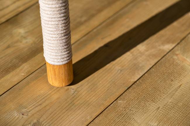 "Верона" лаунж-зона 5-местная плетеная из роупа (веревки), каркас алюминиевый белый, роуп бежевый