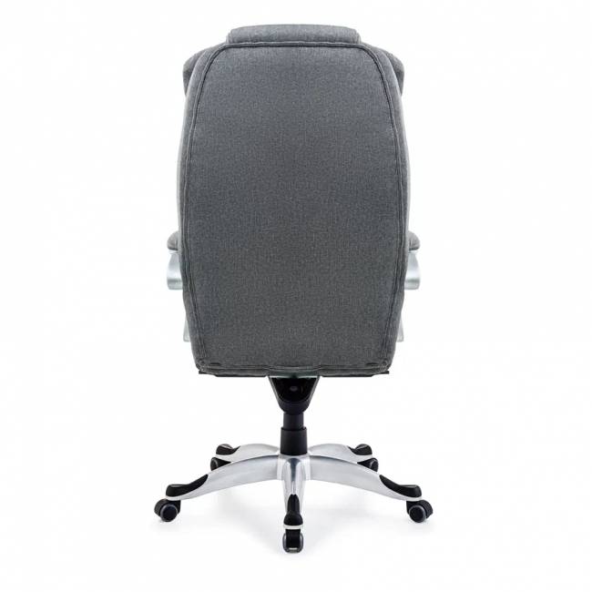 Кресло Руководителя Patrick  ткань серое 