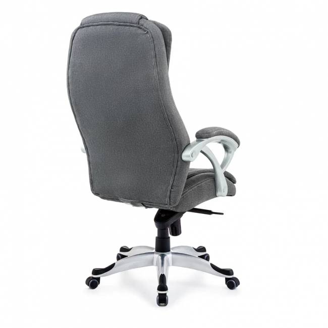 Кресло Руководителя Patrick  ткань серое 