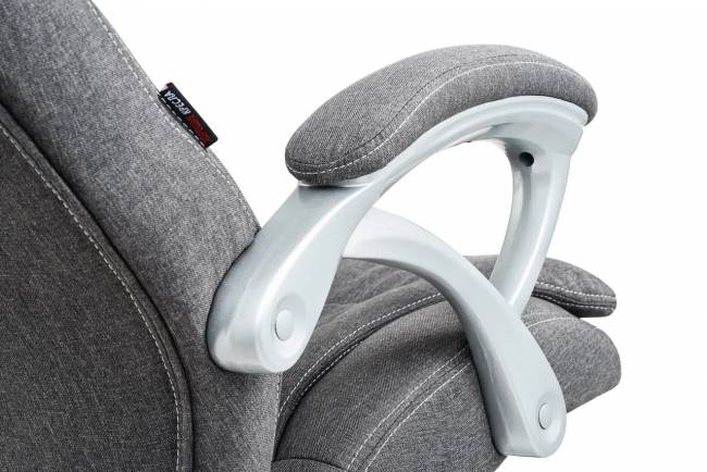 Кресло Руководителя Patrick  ткань серое 