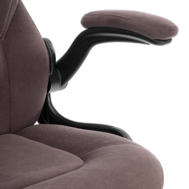 Кресло BAZUKA metalBL велюр, коричневый, 6, 54х48х132 см коричневый велюр