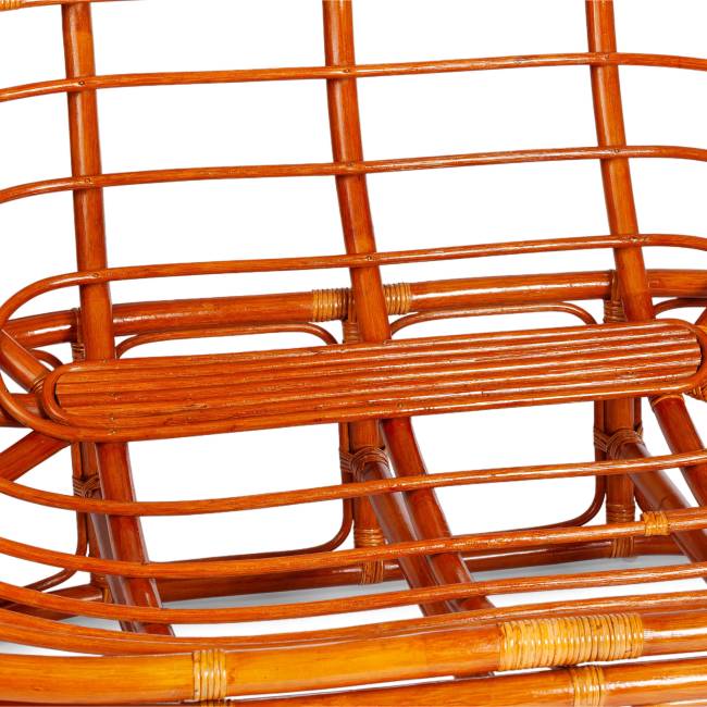 Диван MAMASAN/МАМАСАН 23/02 W /с подушкой/ 169х102х80 см, Honey (мед), матрац 182х119 см, ткань серо-бежевая 3М 16/2 Honey (мед)