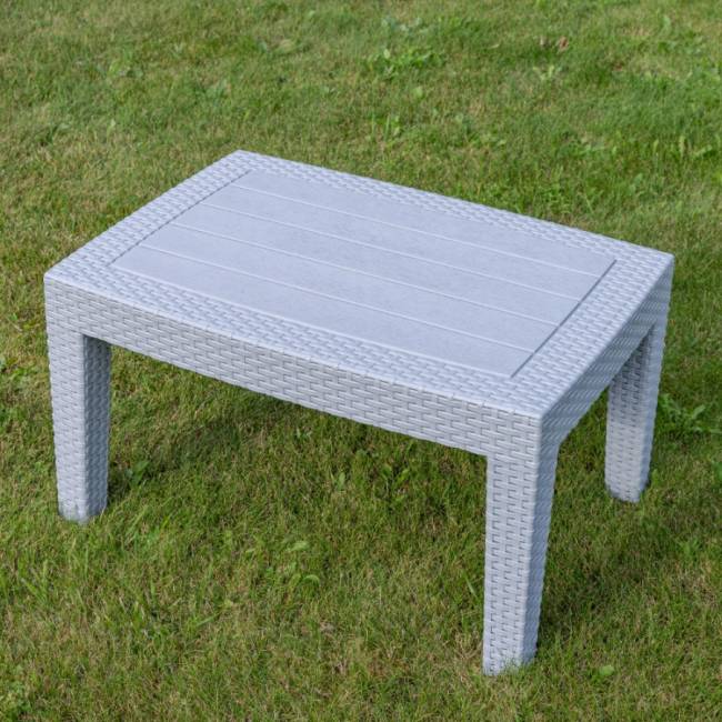 Лаунж стол LANA светло-серый