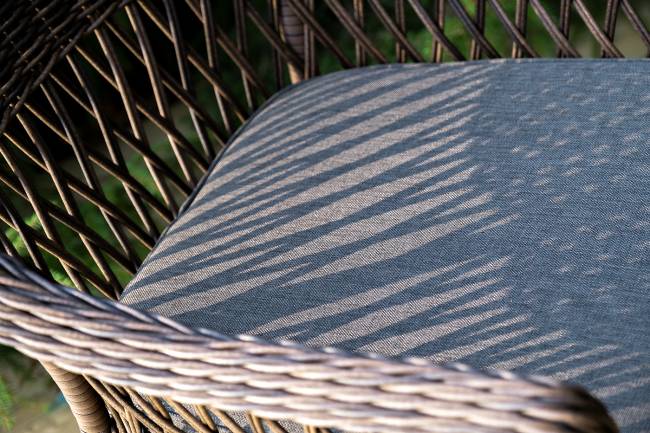 "Сицилия" обеденная группа плетеная, цвет коричневый "Сицилия" обеденная группа плетеная, цвет коричневый