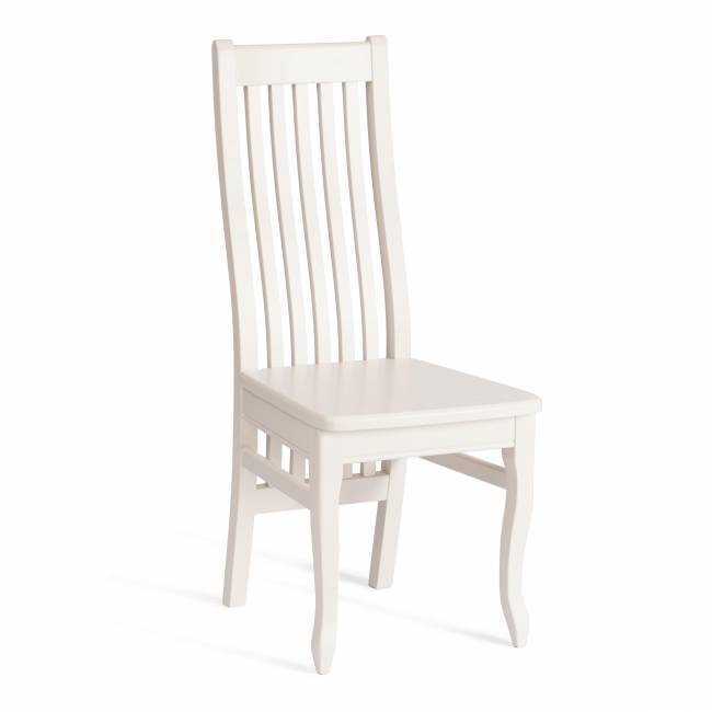 Стул DOLCE жёсткое сидение бук, мдф, 40х46х100см, Ivory white Ivory white бук, мдф