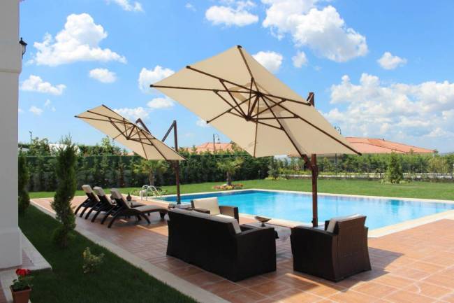 Зонт профессиональный 3х3 м Banana Plus 3000х3000 мм Зонт профессиональный 3х3 м Banana Plus 3000х3000 мм