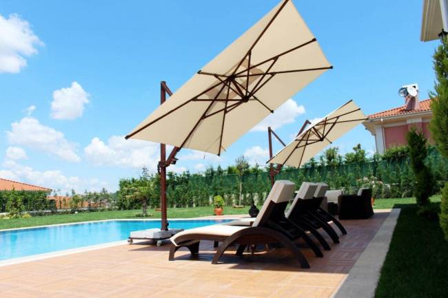 Зонт профессиональный 3х3 м Banana Plus 3000х3000 мм Зонт профессиональный 3х3 м Banana Plus 3000х3000 мм