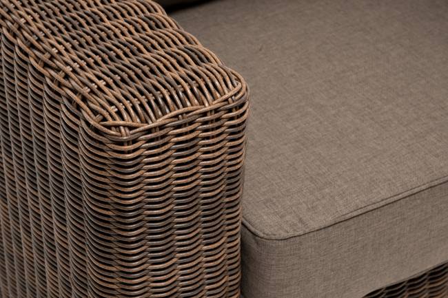 "Боно" кресло из искусственного ротанга, цвет коричневый