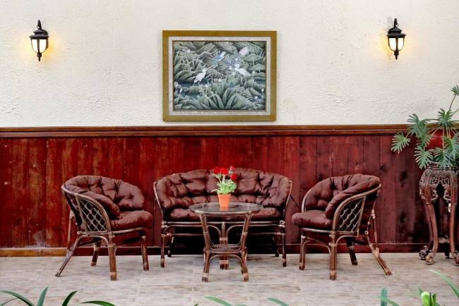 Комплект кофейный из нат. ротанга "Багама" S Комплект кофейный из нат. ротанга "Багама" S