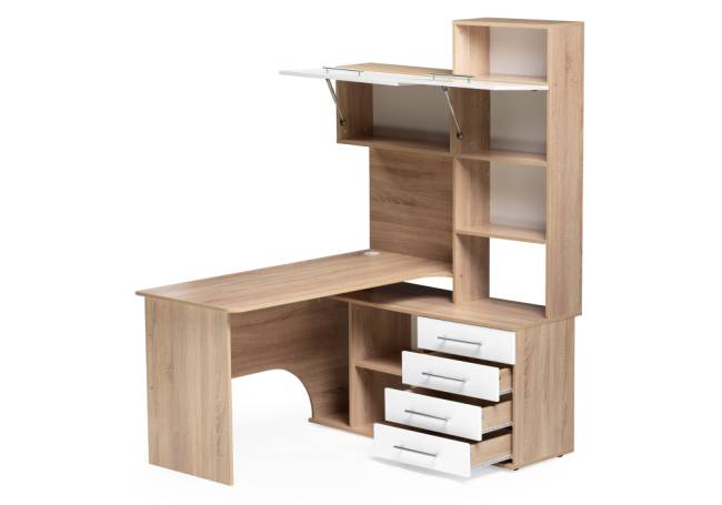 КСТ-14П правый дуб сонома / белый