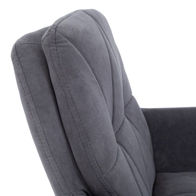 Кресло GARDA флок , серый, 29 серый флок Кресло GARDA флок , серый, 29 серый флок