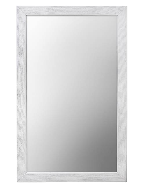 Зеркало навесное Берже 24-90 белый ясень 90 см х 55 см Зеркало навесное Берже 24-90 белый ясень 90 см х 55 см