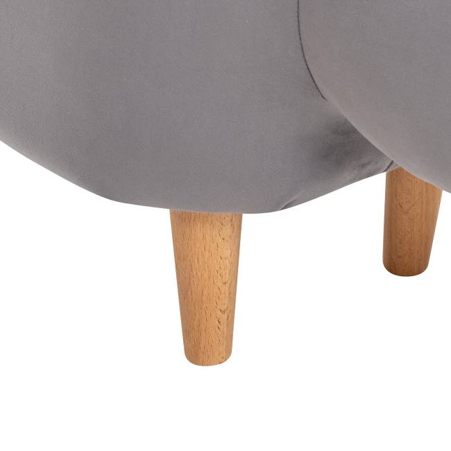 Пуф Leset Rabbit COMBI V32 серый Бук