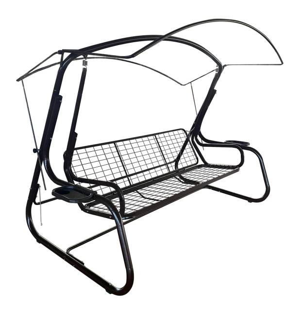 Качели садовые "Торонто Люкс Плюс", графит Качели садовые "Торонто Люкс Плюс", графит