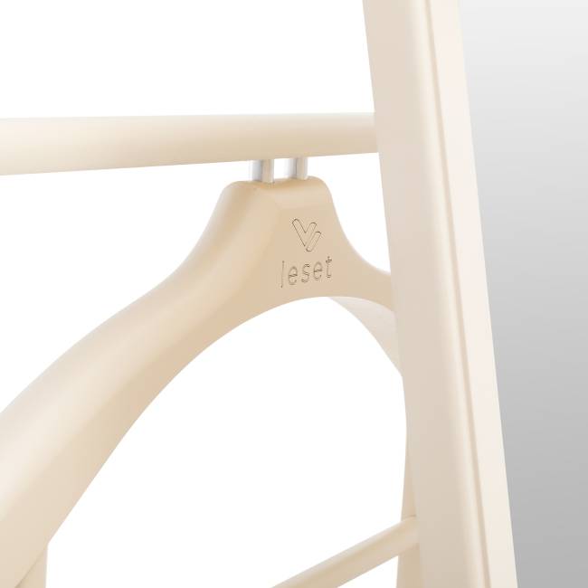 Вешалка с зеркалом Leset Сиэтл Слоновая кость Вешалка с зеркалом Leset Сиэтл Слоновая кость