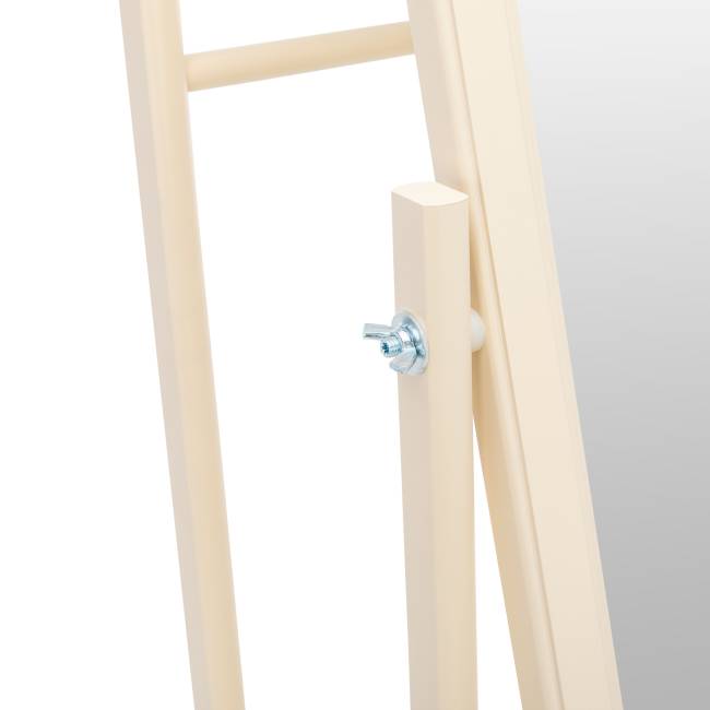 Вешалка с зеркалом Leset Сиэтл Слоновая кость Вешалка с зеркалом Leset Сиэтл Слоновая кость