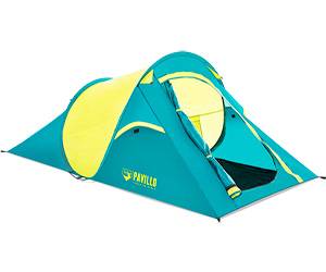 Палатка 2-местная 220x120x90см "Coolquick 2" 1 слой, 180Т polyester PU, 1500мм, 110гр/м2 PE