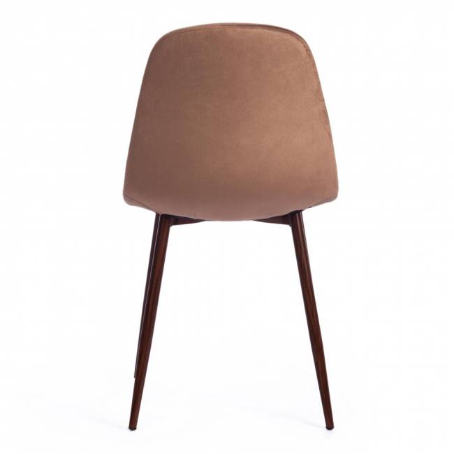 Стул BREEZE (mod. 4724) вельвет/металл, 44 х 53 х 87 см, Brown (коричневый) HLR11 / орех Стул BREEZE (mod. 4724) вельвет/металл, 44 х 53 х 87 см, Brown (коричневый) HLR11 / орех