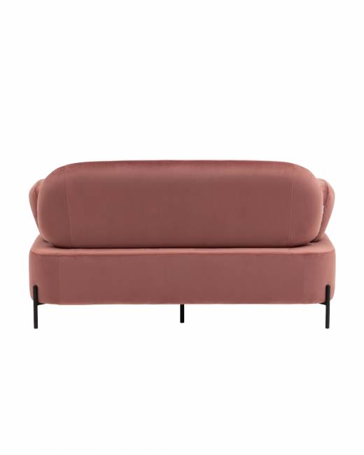 Диван Кэнди велюр пыльно-розовый