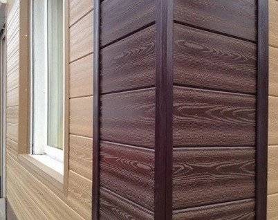 Уголок ДПК + алюминиевый профиль для фасадных панелей, 50*50*3000, слоновая кость