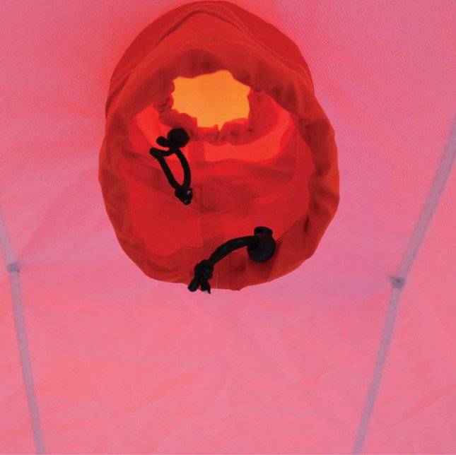 Палатка для зимней рыбалки Митек Нельма Куб-4 Люкс Профи (двухслойная, серебрянка)