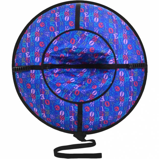 Санки надувные "Ватрушка" серия ДИЗАЙН с молнией ВСД/4М 105 см