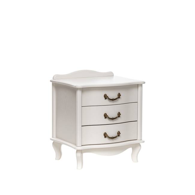 Тумба прикроватная Leset "Джульетта" (3 ящ.) Молочный дуб