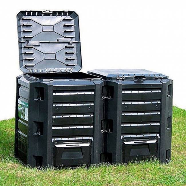 Компостер Prosperplast Module 800 л, черный