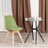 Стул TULIP SOFT (mod. 053V) / 1 шт. в упаковке дерево/пластик/ткань, 49,5 x 54,5 x 84 см, Зеленый (Green) LY1701-7 Зеленый (Green) LY1701-7 дерево/пластик/ткань