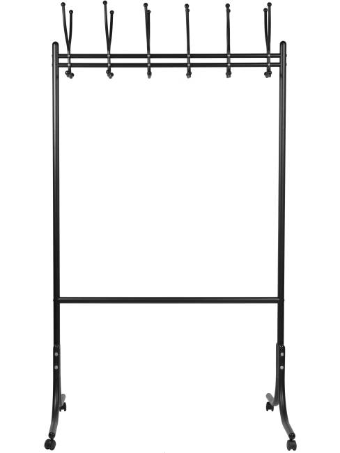 Вешалка напольная на колесах М 11 чёрный