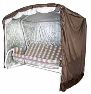 Чехол  для садовых качелей Венеция/Элегант Премиум/Артемида - 212х142х200, шоколад