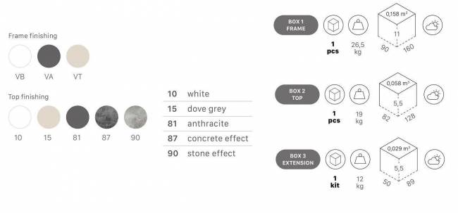 Стол ламинированный раздвижной Pranzo Extendable тортора, каменный 1200-1600-2000х790х750 мм Стол ламинированный раздвижной Pranzo Extendable тортора, каменный 1200-1600-2000х790х750 мм