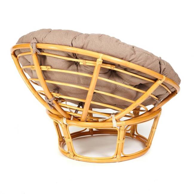 Кресло PAPASAN/ПАПАСАН 23/01 W /с подушкой/ 115х101х104 см, Honey (мед), экошерсть Коричневый, 1811-5 Honey (мед) Кресло PAPASAN/ПАПАСАН 23/01 W /с подушкой/ 115х101х104 см, Honey (мед), экошерсть Коричневый, 1811-5 Honey (мед)