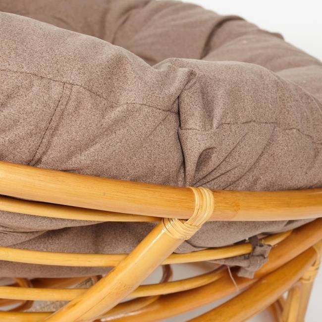 Кресло PAPASAN/ПАПАСАН 23/01 W /с подушкой/ 115х101х104 см, Honey (мед), экошерсть Коричневый, 1811-5 Honey (мед) Кресло PAPASAN/ПАПАСАН 23/01 W /с подушкой/ 115х101х104 см, Honey (мед), экошерсть Коричневый, 1811-5 Honey (мед)